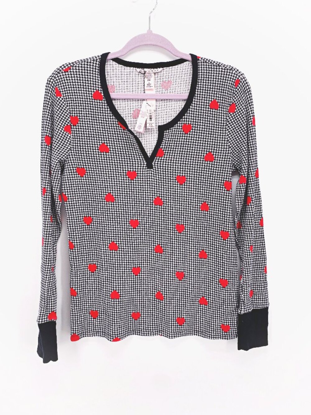 Victoria's Secret Thermal Henley Pajama Top